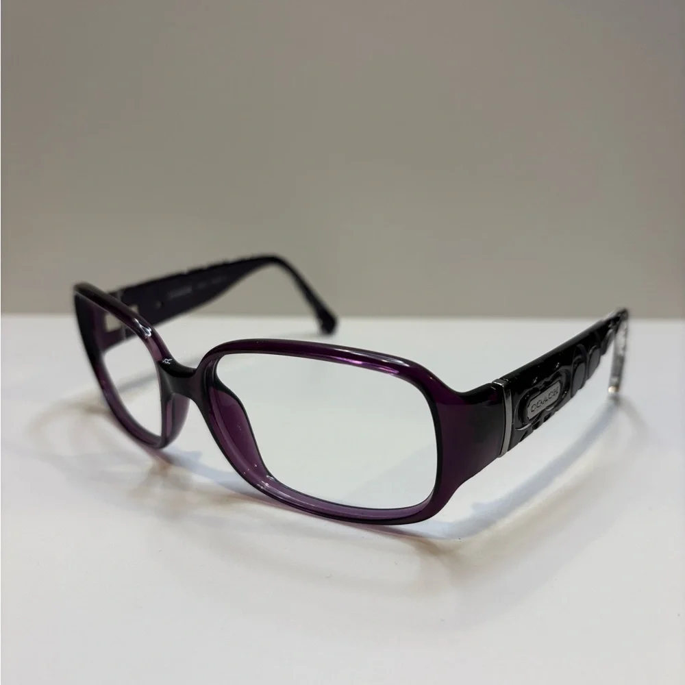 COACH S3011 PURPLE COACH SUNGLASSES FRAMES ONLY 55•15•120 COACH SUNGLASSES FRAME